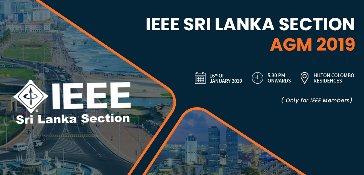 IEEE Sri Lanka Section AGM 2019
