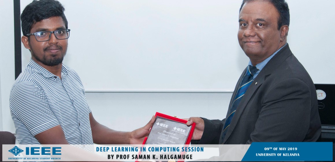 IEEE Distinguished Lecture on Deep Learning