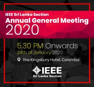 IEEE Sri Lanka Section AGM 2020