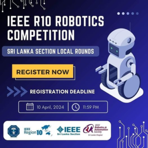 Read more about the article Dive into Innovation at the IEEE R10 Robotics Competition
