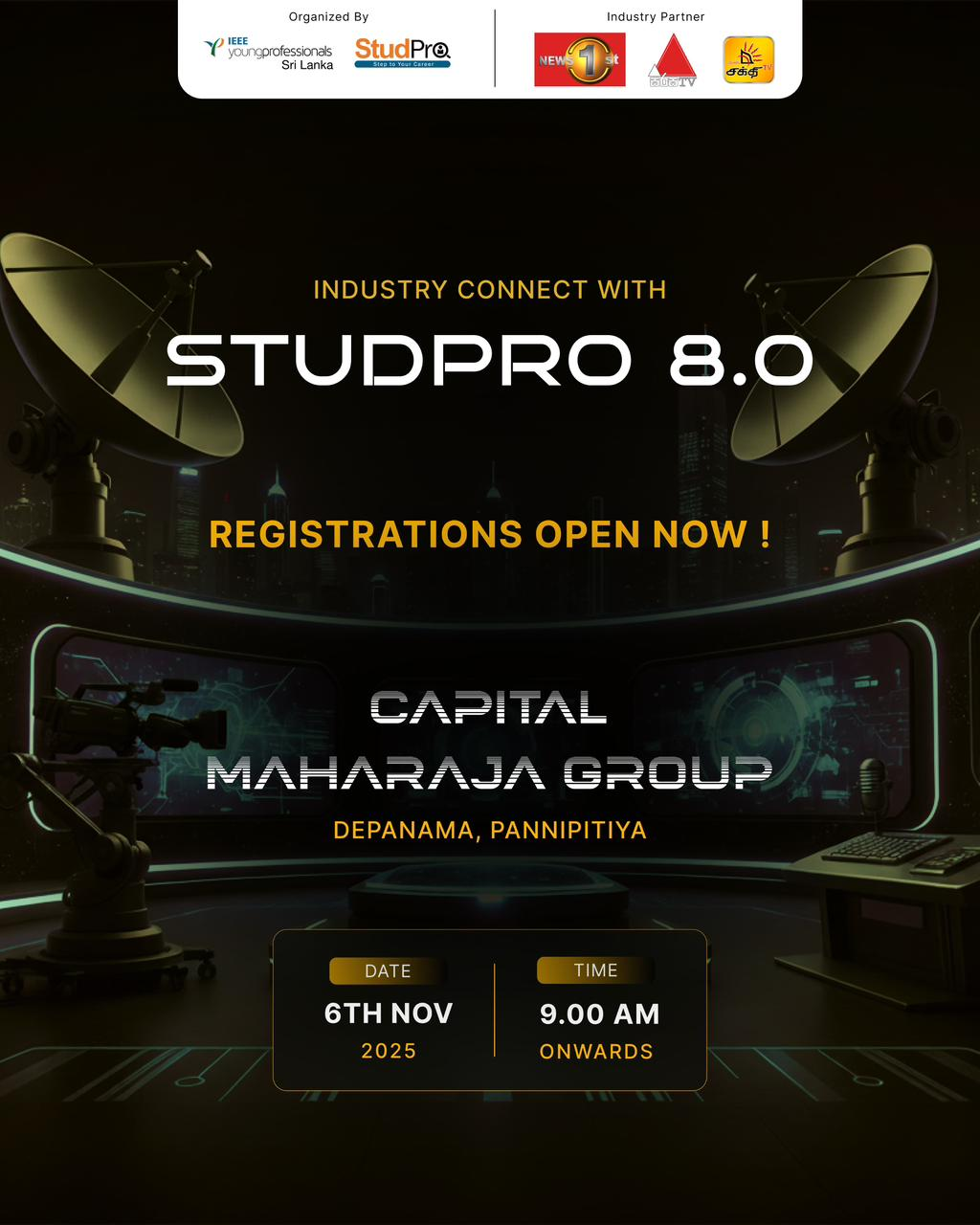 Studpro industry connect with Capital Maharaja Group